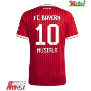 Bayern Munich Jamal Musiala #10 Primera Equipación Mujer 2026-27 Manga Corta